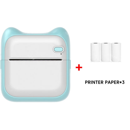 Mini Printer Portable Label Printer Sticker Wireless Inkless Self-Adhesive Thermal Printer Impresora Portátil Android IOS