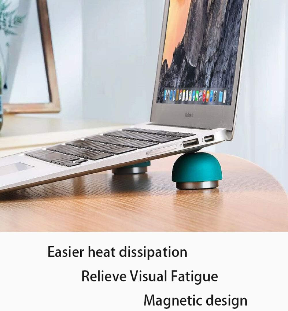 Laptop Cooling Pad,Portable Magnetic Laptop Cooling Stand Laptop Computer Small Invisible Cooler Ball